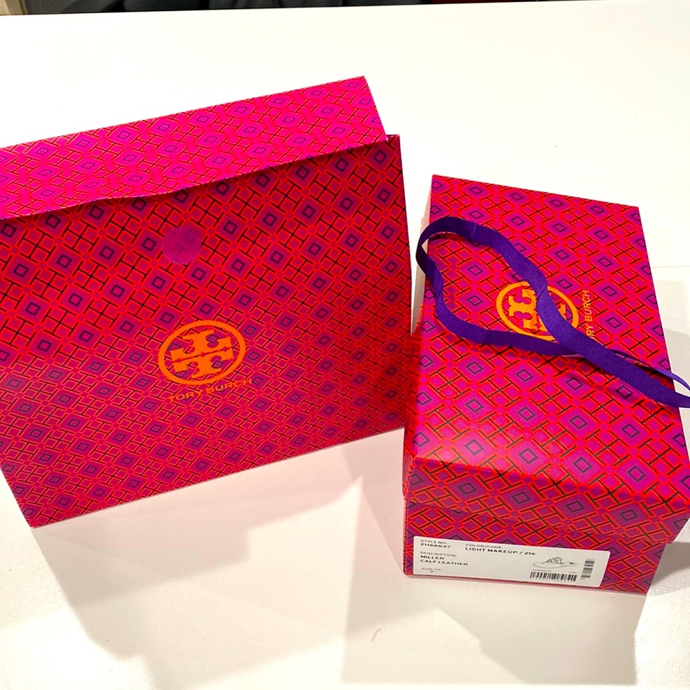 Tory Burch Gift Box - Shoe Box Empty